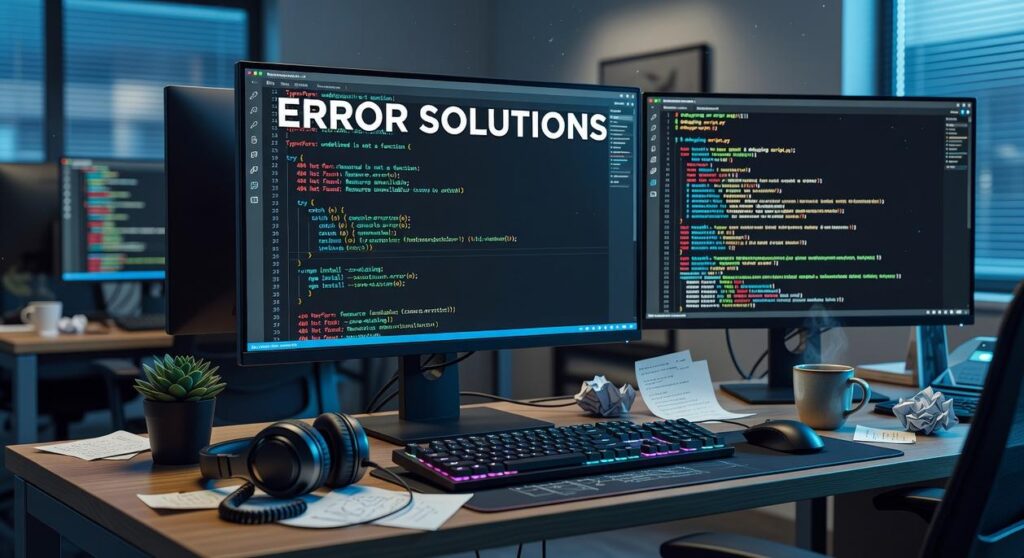 Error Solutions