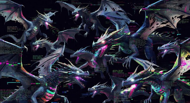 Glitch Dragons