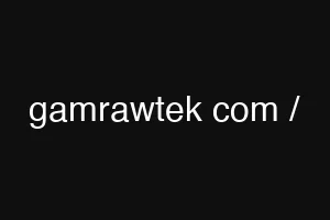 gamrawtek com /